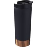 vacuüm geïsoleerde drinkfles 500 ml - zwart