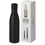 2asa koper vacuüm geïsoleerde drinkfles - zwart