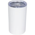 vacuum geisoleerde beker en koeler 330 ml - wit