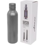 koper vacuum geisoleerde drinkfles 510 ml - grijs