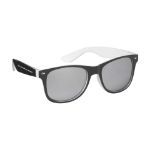 zonnebril douki met spiegelglazen. - wit