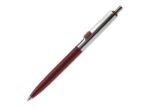 balpen topper metaal blauwe inkt - bordeaux