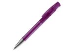 balpen avalon metal transparant - paars