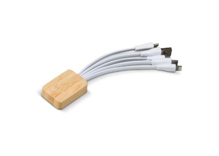 oplaadkabel bamboe met r-pet