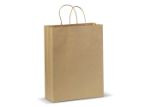 draagtas papier groot 120g/m2 - bruin