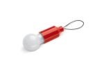 sleutelhanger gloeilampje - rood