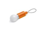 sleutelhanger gloeilampje - oranje
