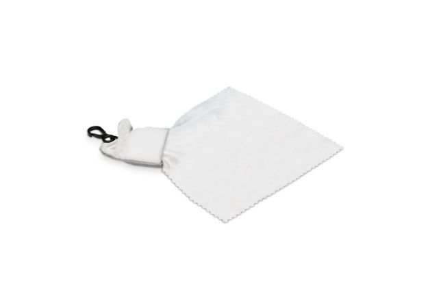 sleutelhanger microvezel schoonmaakdoekje