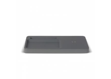 bureau organizer met draadloze oplader kalksteen 5