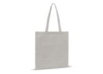schoudertas gerecycled katoen 38 x 42cm - grijs