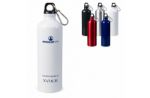 waterfles aluminium met karabijnhaak 750 ml