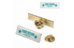 badge metalen pin 30x10mm. custom made