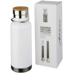koperen thermosfles thor 480 ml - wit