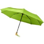 bo 21 inch opvouwbare automatische rpet paraplu