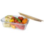 roby glazen lunchtrommel met bamboe deksel
