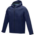 coltan heren grs-gerecycled softshell jas - marine