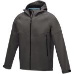 coltan heren grs-gerecycled softshell jas - grijs