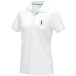 dames polo met korte mouwen gots bio textiel