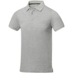 polo aqua - grijs