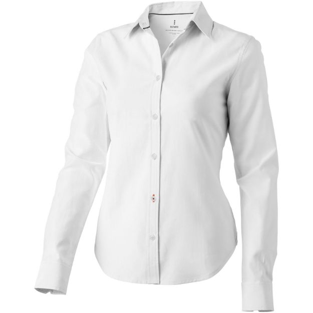 dames shirt bud - wit