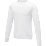zenon heren sweater met ronde hals - wit