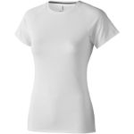 cool fit dames t-shirt selfie - wit