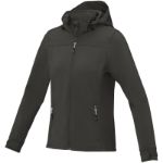 langley dames softshell jas - grijs