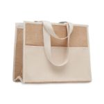 koeltas van canvas en jute campo