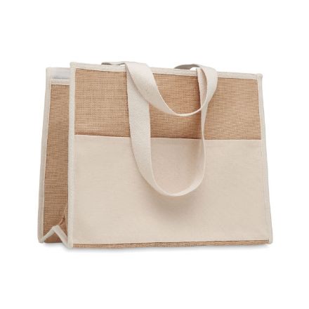 koeltas van canvas en jute campo