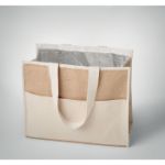 koeltas van canvas en jute campo