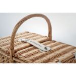 4-persoons rieten picknickmand miom