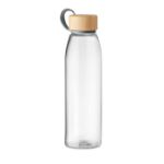 glazen drinkfles 500 ml.