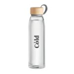 glazen drinkfles 500 ml.
