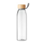 glazen drinkfles 500 ml.
