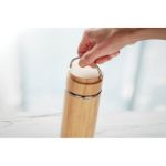 dubbelwandige thermosfles hout 480 ml