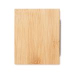 bamboe pennenbak met lcd klok