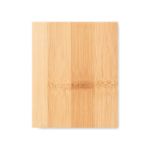 bamboe pennenbak met lcd klok