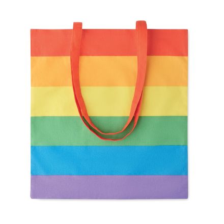 regenboog-boodschappentas van 200 gr/m2