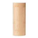 bamboe zonnebril in bamboe bril