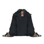 trekkoord rugzak van recycled katoen