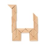 houten puzzel/hersenbreker stukie