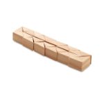 houten puzzel/hersenbreker stukie