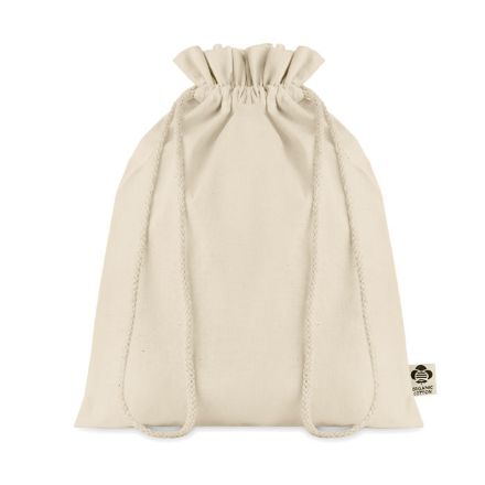 medium biokatoen geschenkzakje amber