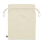 medium biokatoen geschenkzakje amber