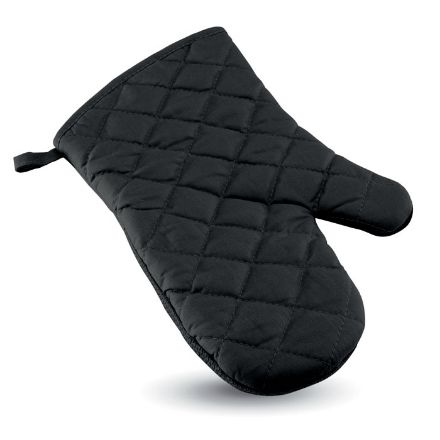 katoenen ovenwant - zwart