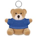 sleutelhanger met beer. - blauw