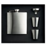 heupfles met bekertjes 175 ml