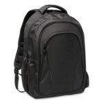 15 inch laptop rugtas met hoofdvak en voorvak.