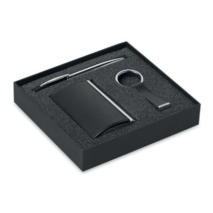 zakelijke geschenkset zwartschrijvend