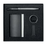 zakelijke geschenkset zwartschrijvend